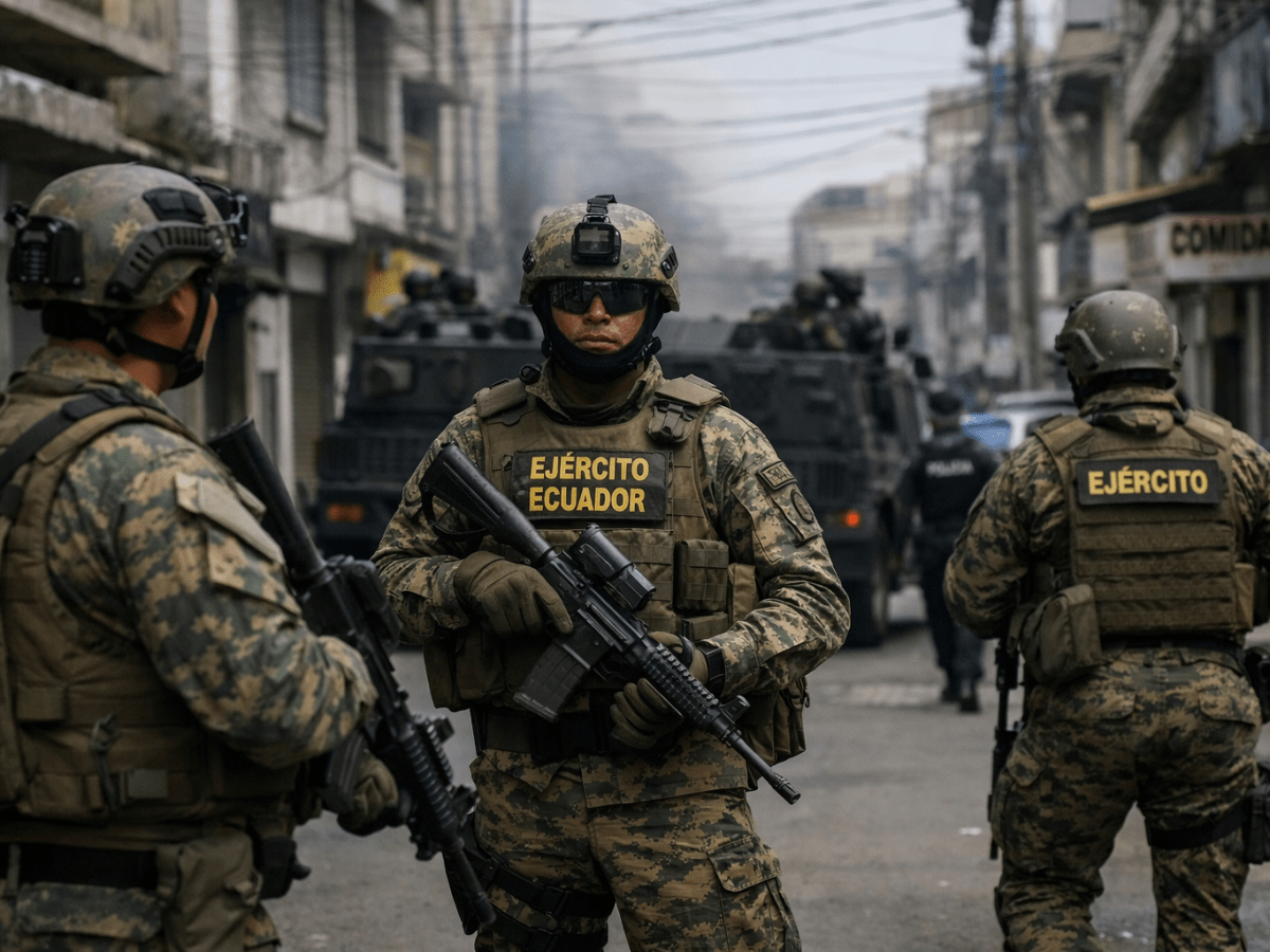 Operación “Ataque Total”: Ecuador entra en la fase de guerra abierta contra el crimen organizado
