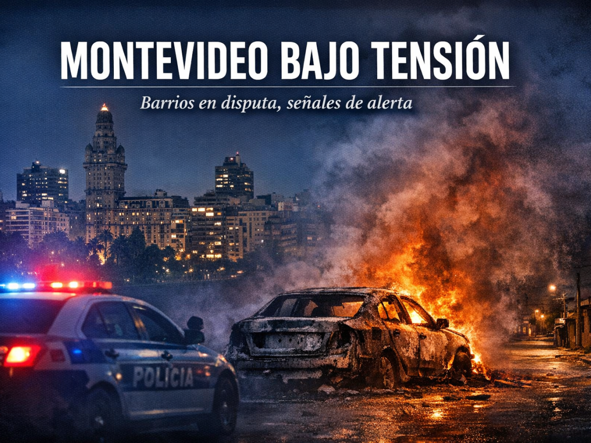 MONTEVIDEO EN DISPUTA: LOS BARRIOS DONDE SE DEFINE EL CONTROL DEL TERRITORIO