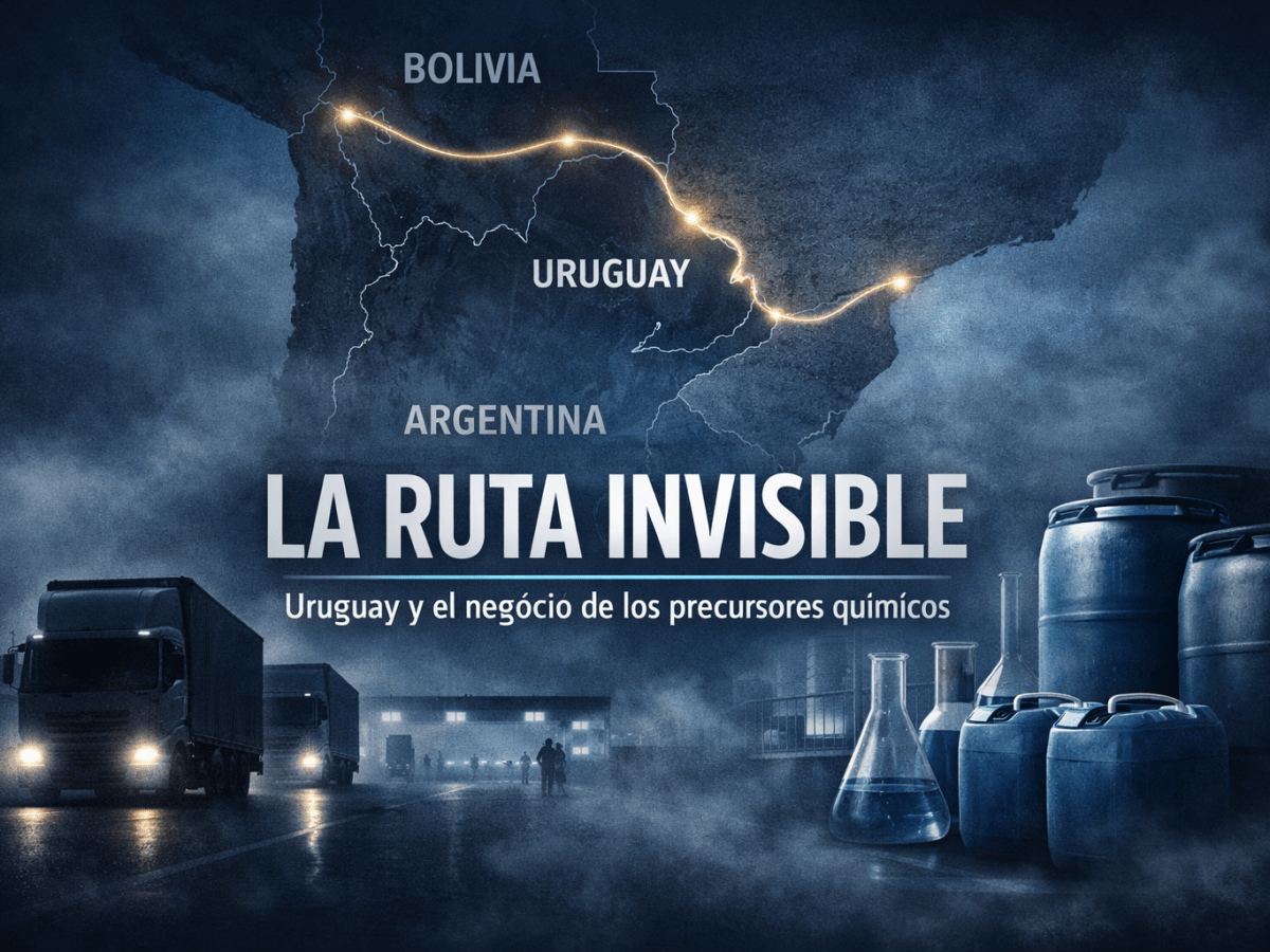 URUGUAY EN LA CADENA INVISIBLE: DEL TRÁNSITO DE COCAÍNA A LA LOGÍSTICA DE LOS PRECURSORES QUÍMICOS