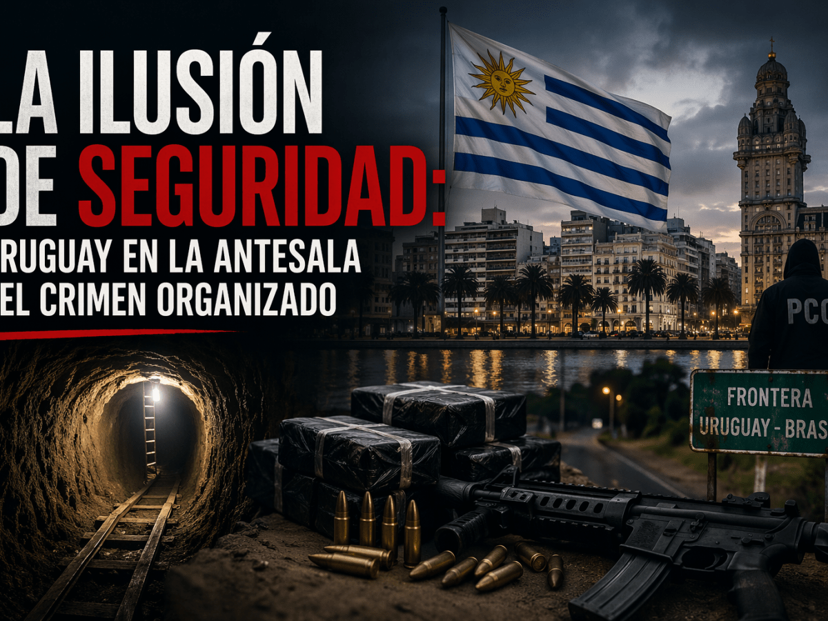 La ilusión de seguridad: Uruguay en la antesala del crimen organizado