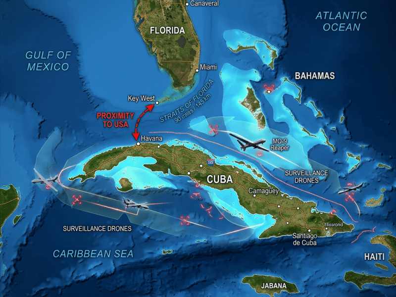 CUBA 2026: ENERGÍA, DRONES Y EL REGRESO DEL CARIBE ESTRATÉGICO