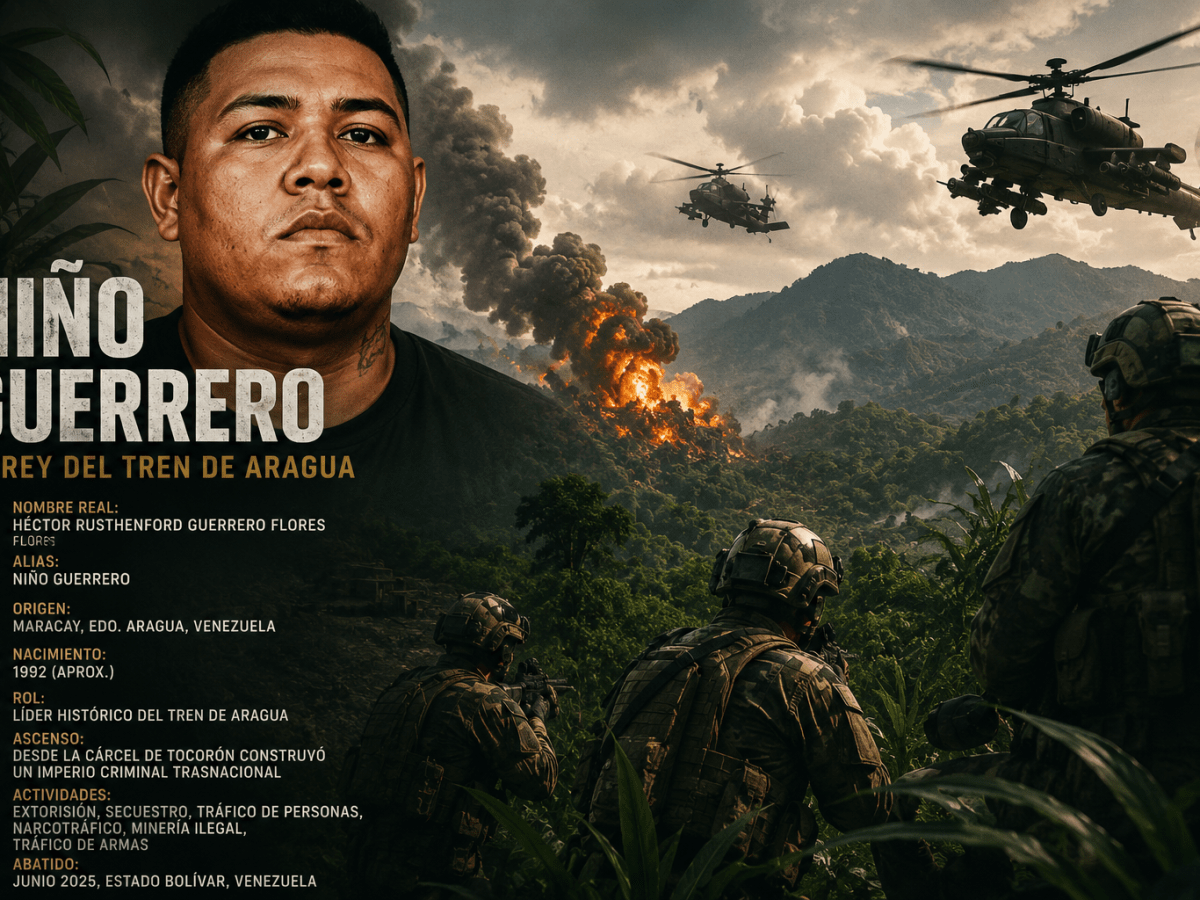 De Tocorón al Arco Minero: la muerte de Niño Guerrero y la transformación del crimen organizado venezolano