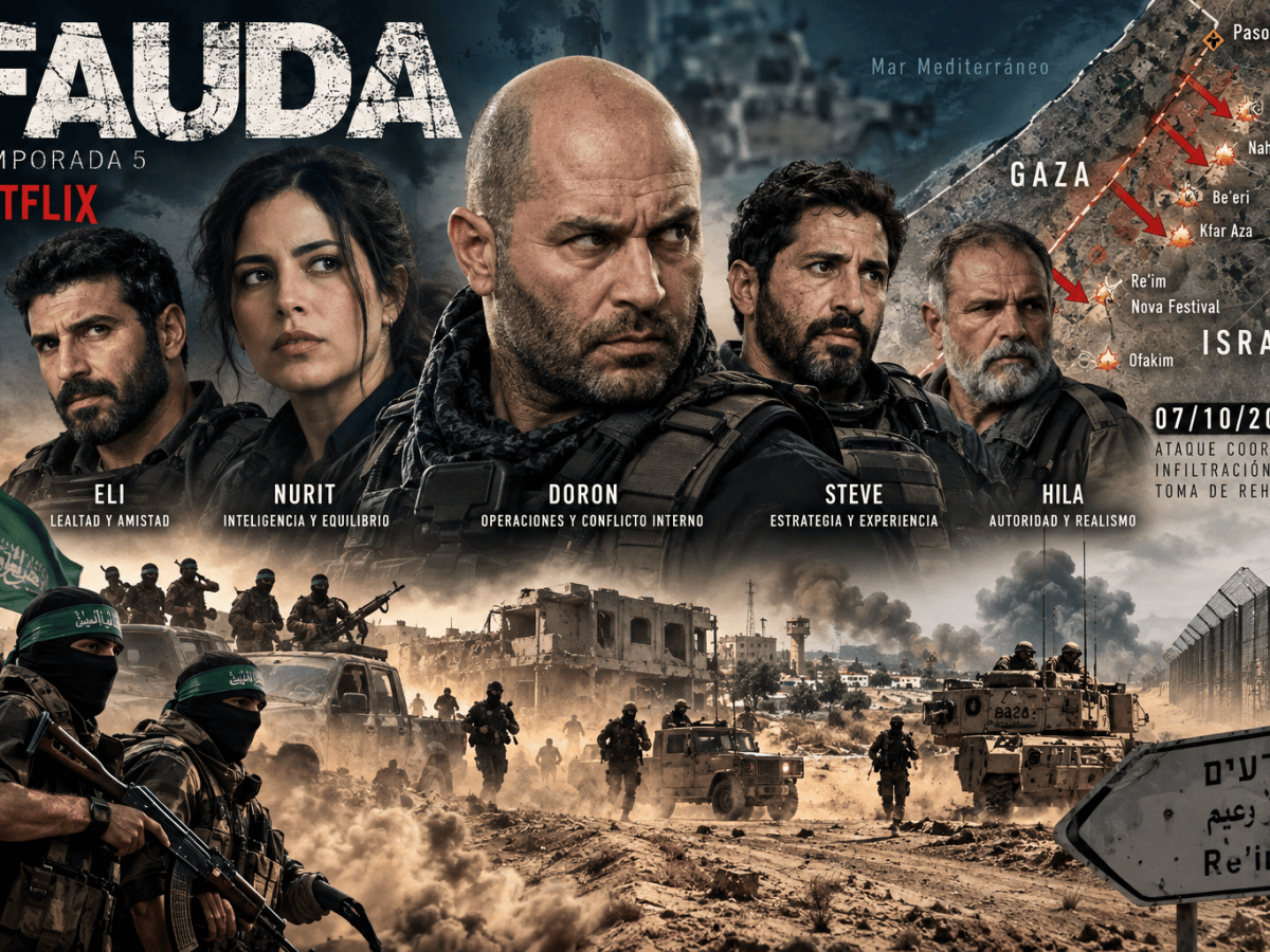 FAUDA 5: inteligencia, trauma y venganza después del 7 de octubre